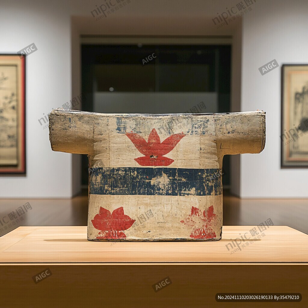 把莲纹枕