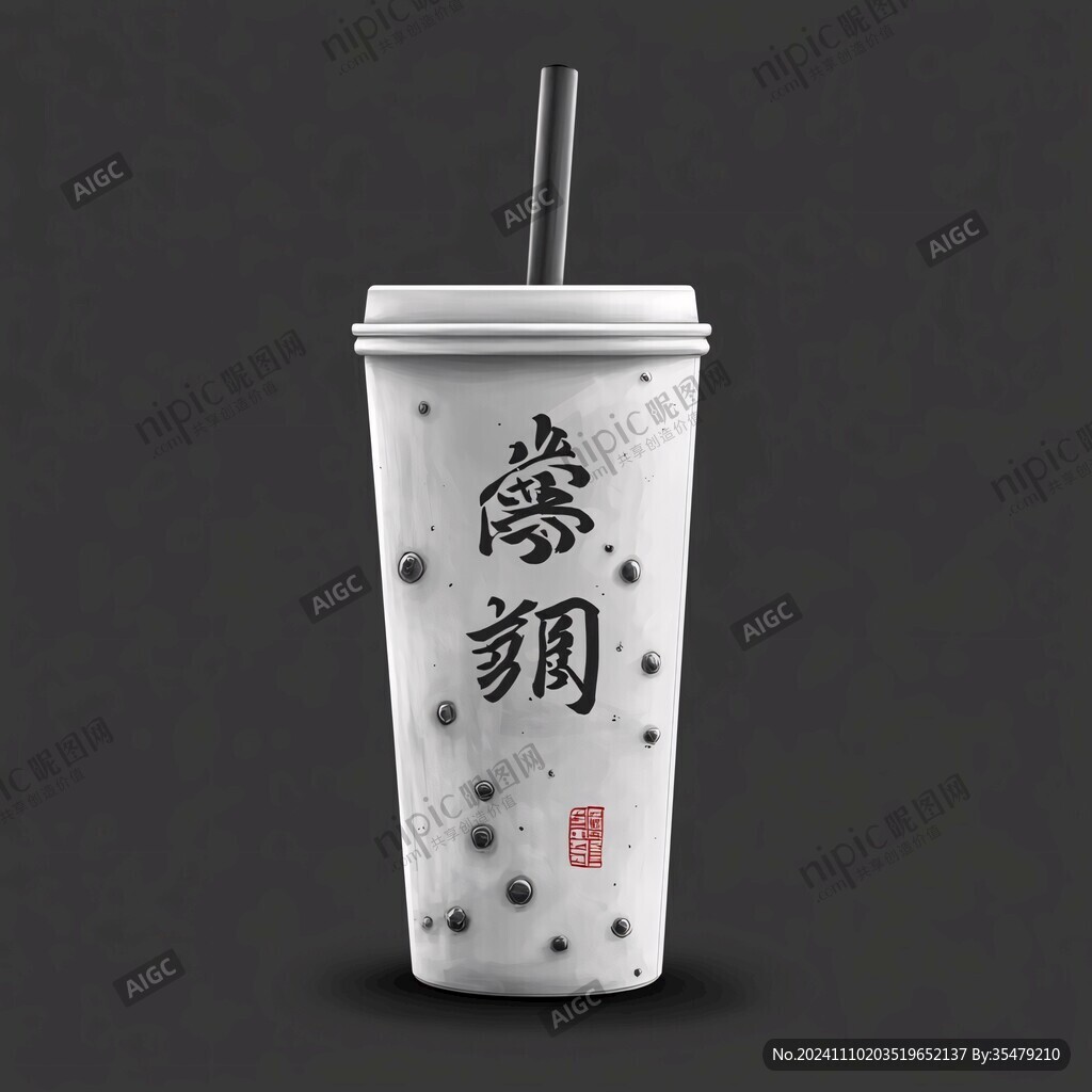 珍珠奶茶题词