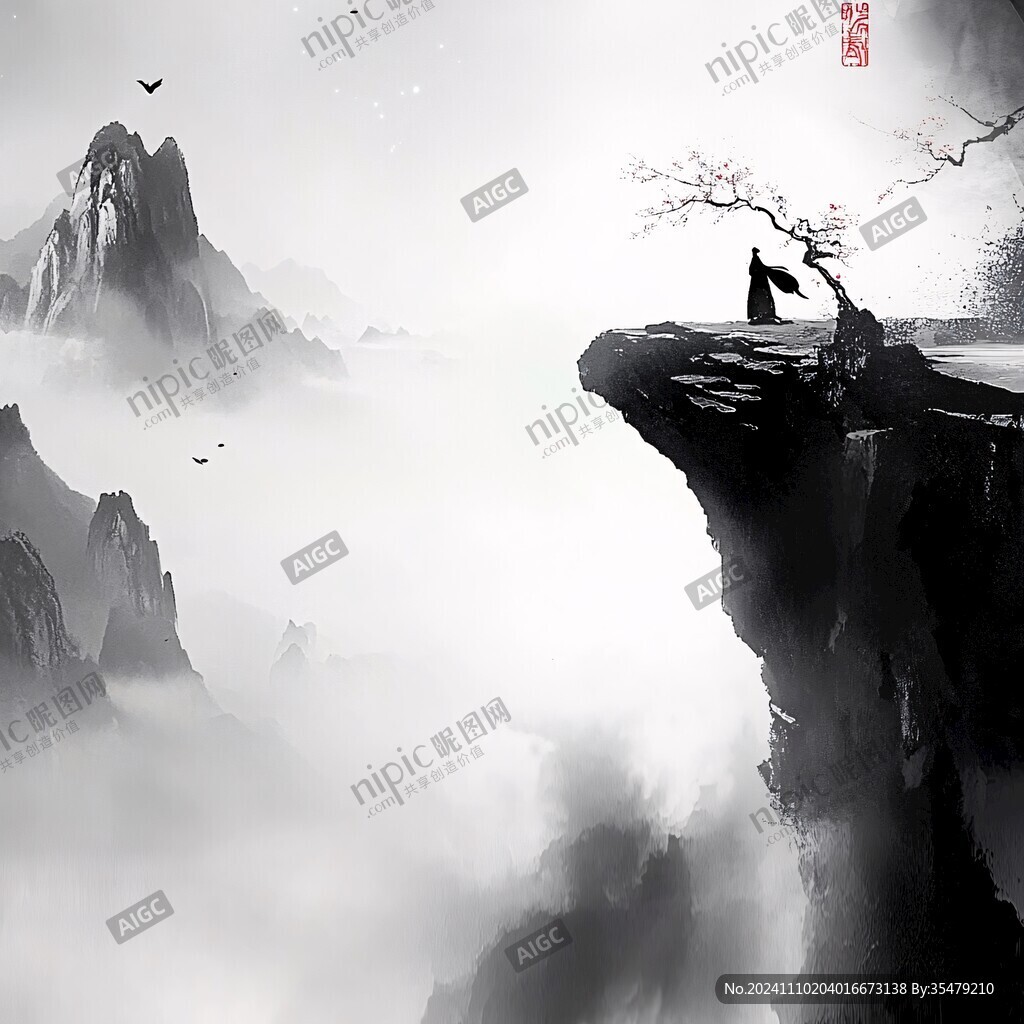 意境禅境水墨壁纸