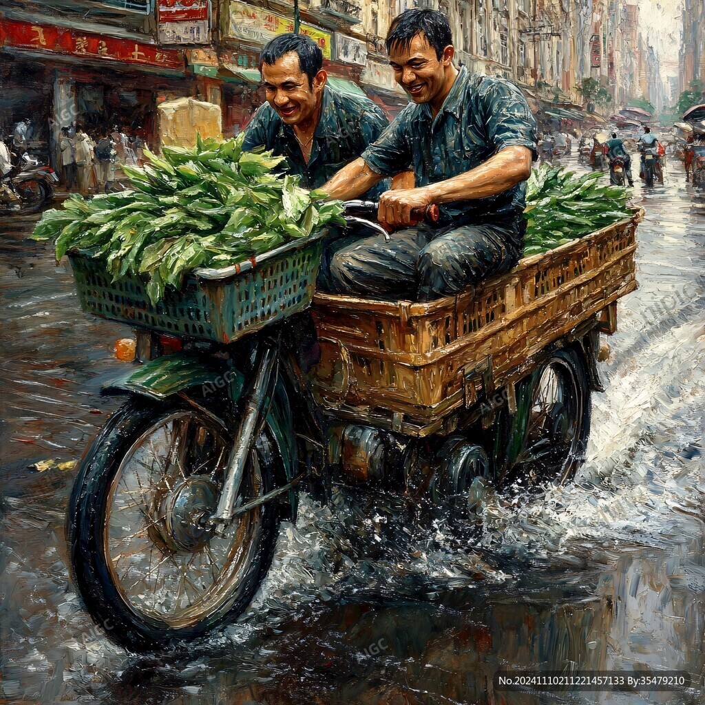柬埔寨水彩