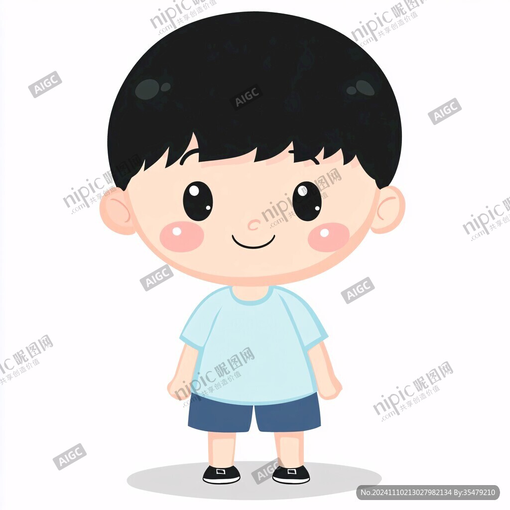 小男生卡通形象