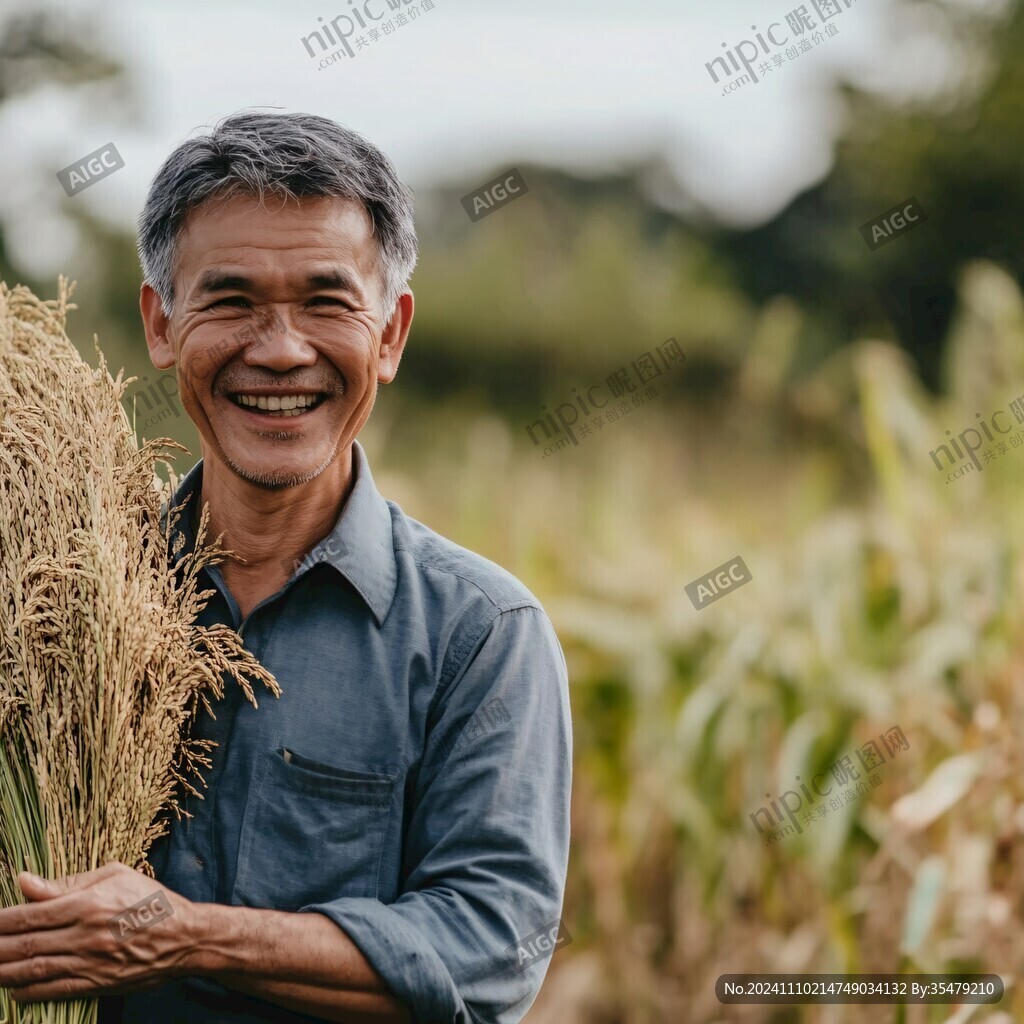 人像丰收