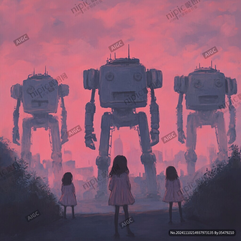 机器人插画