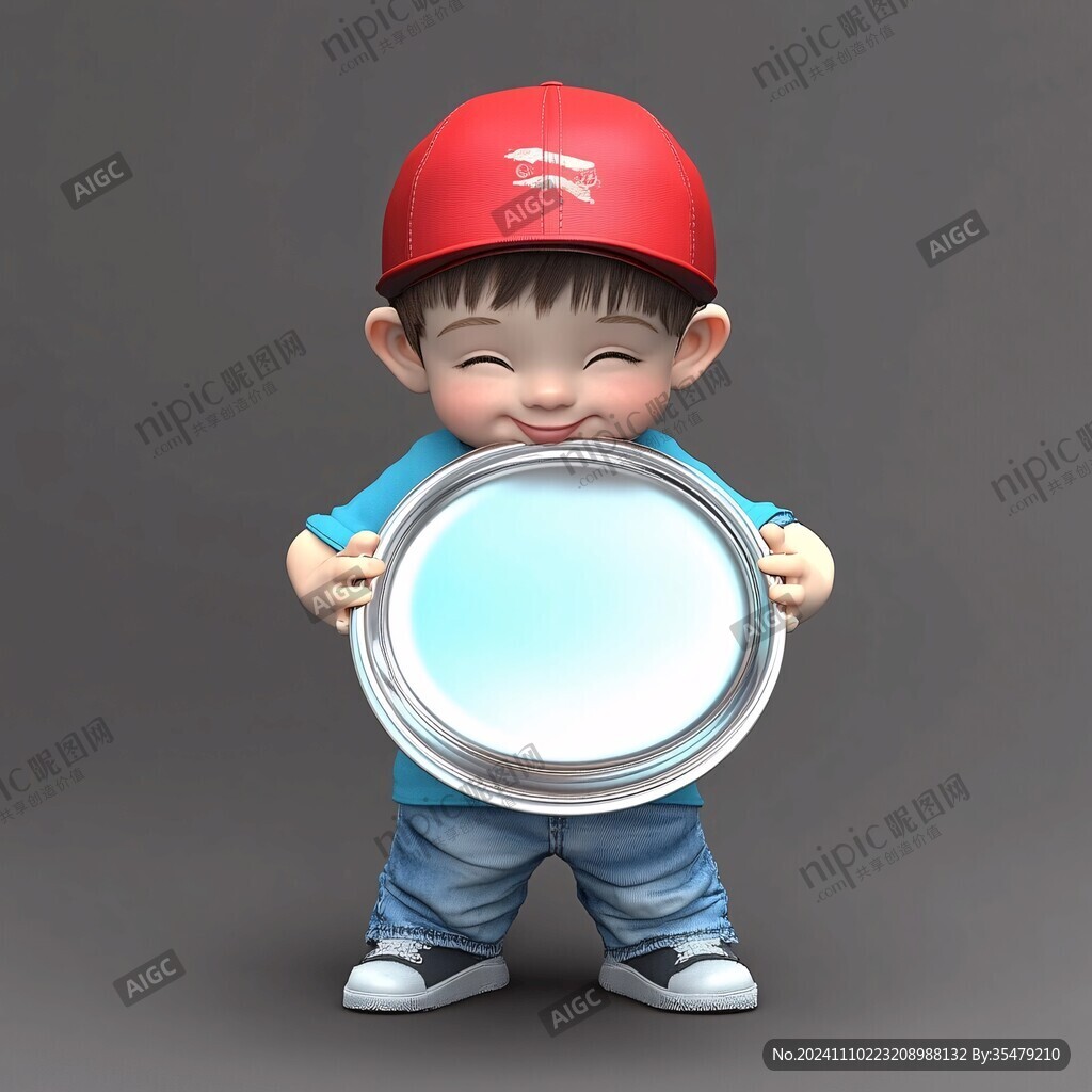 卡通开心工匠头像