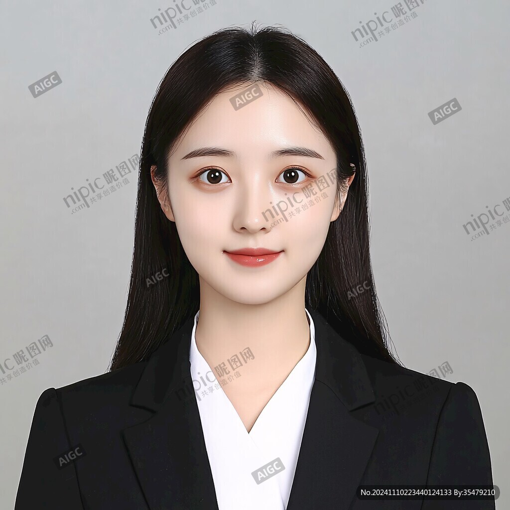 韩系证件照