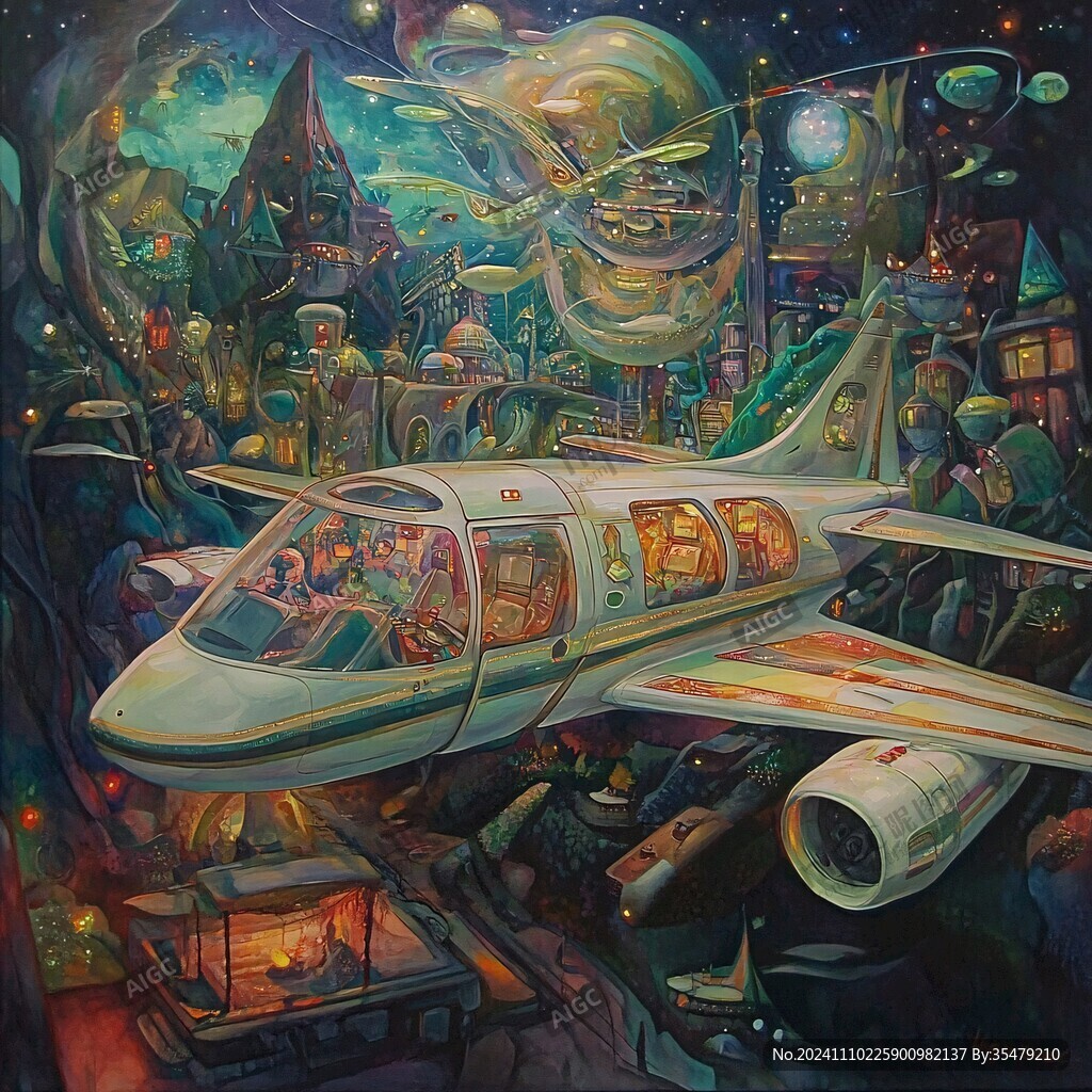 科幻立体画