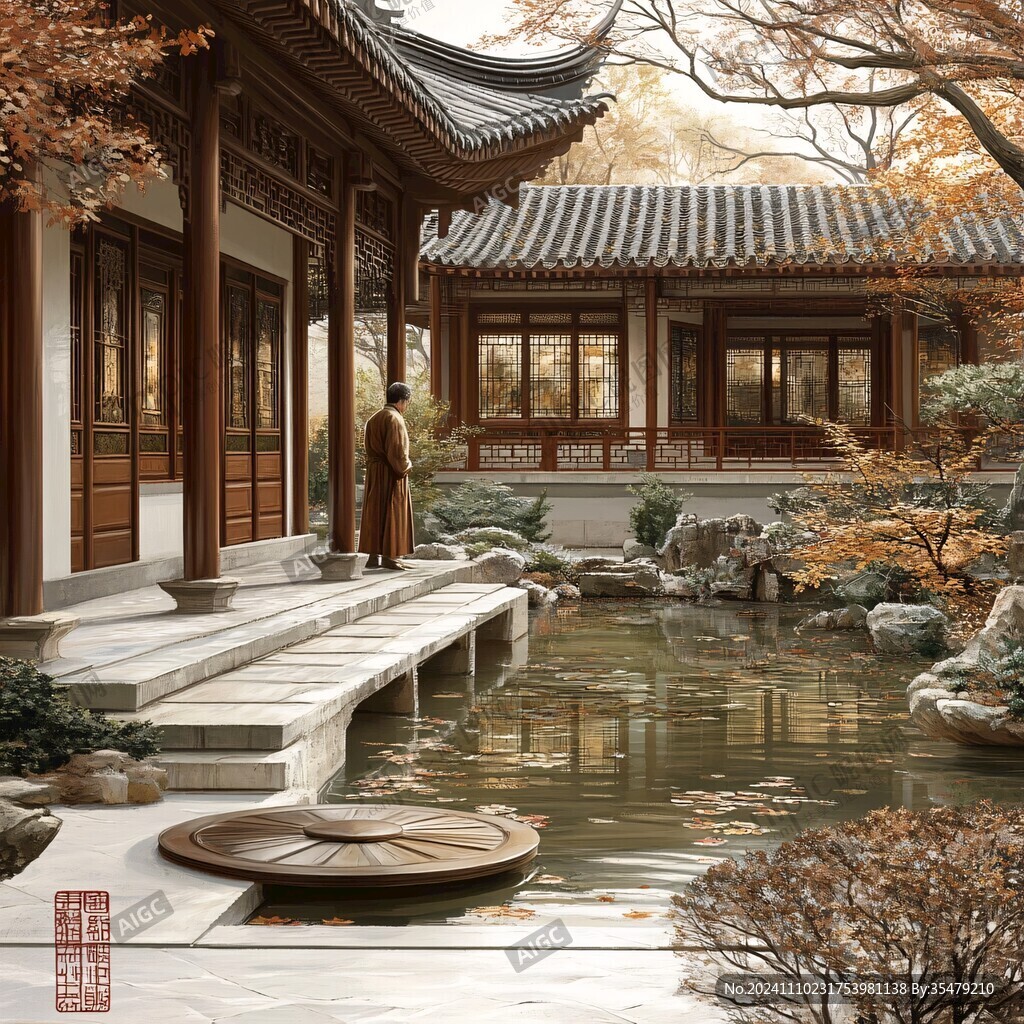 静思园插画