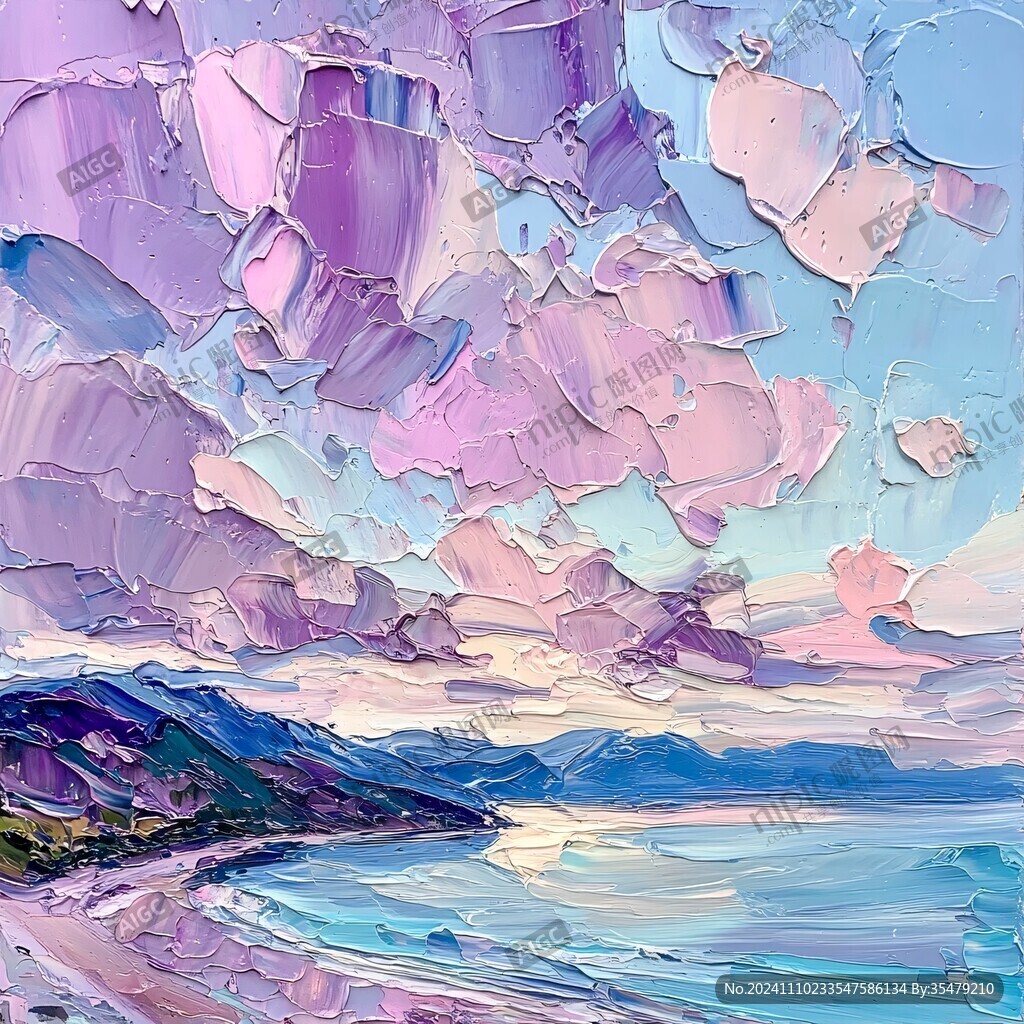 数码油画滤镜效果