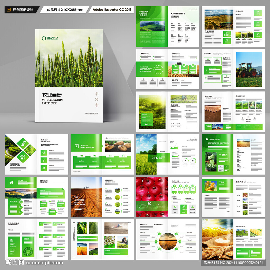 农业科技画册