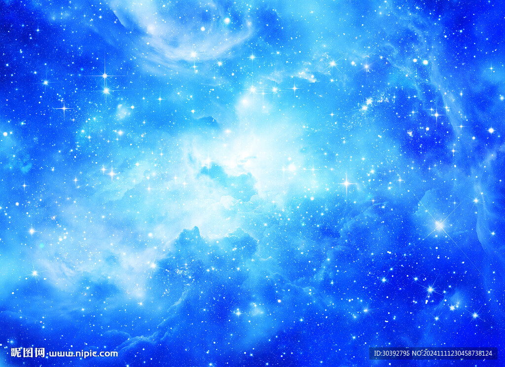 蓝色星空