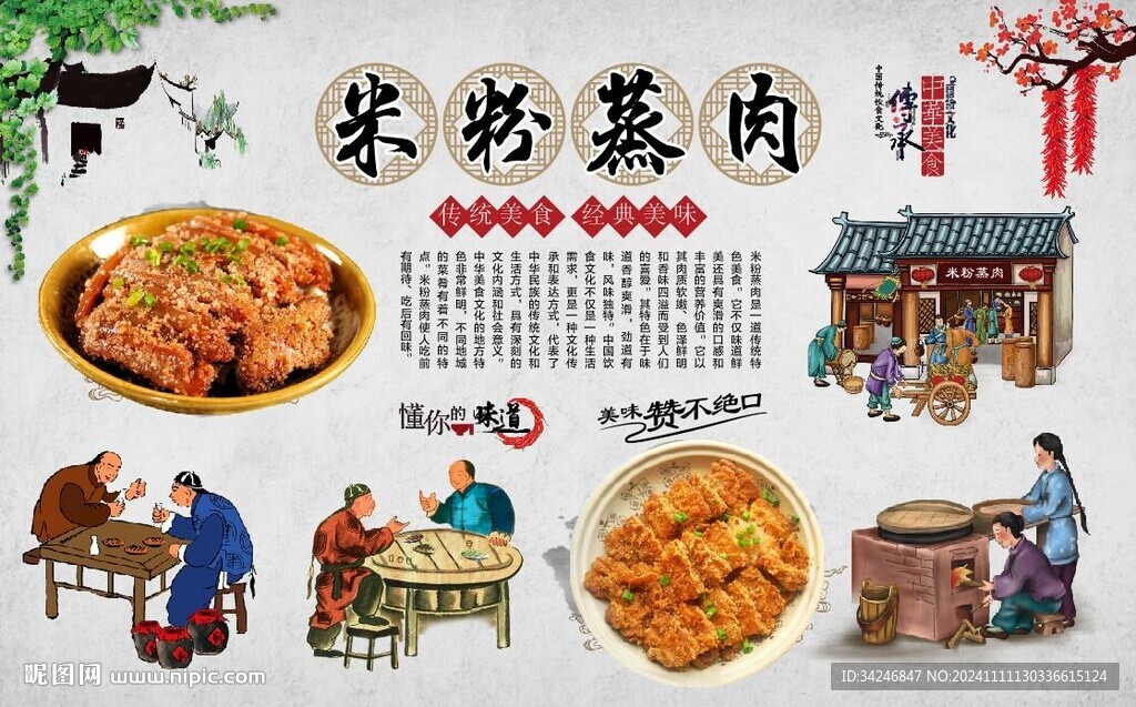 米粉蒸肉