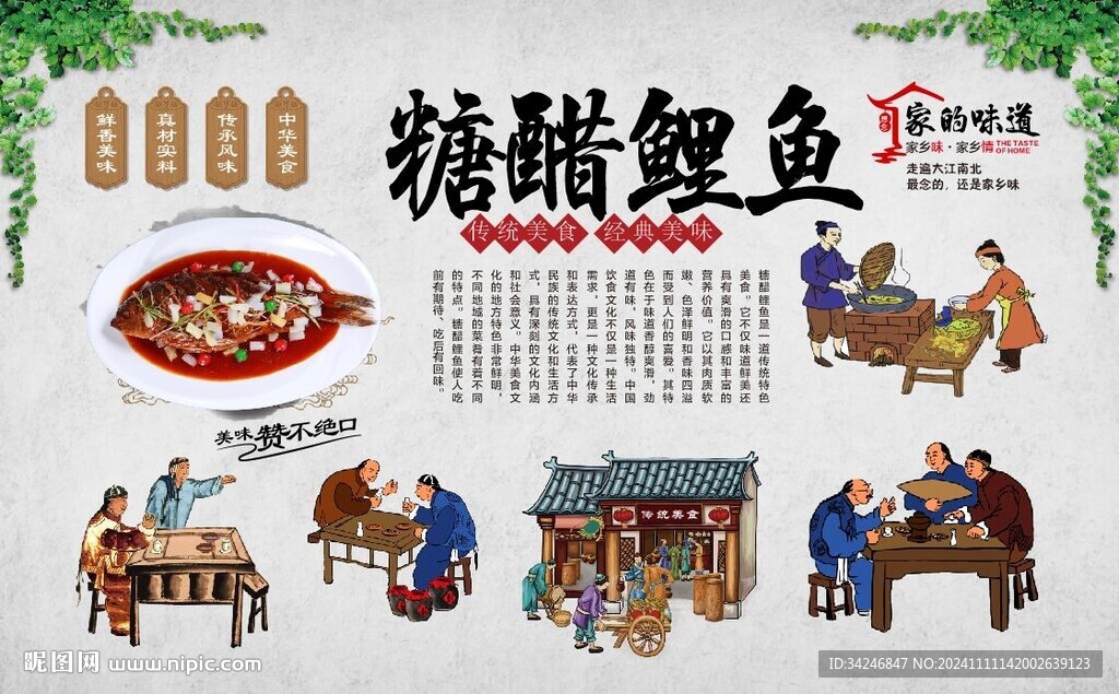  糖醋鲤鱼