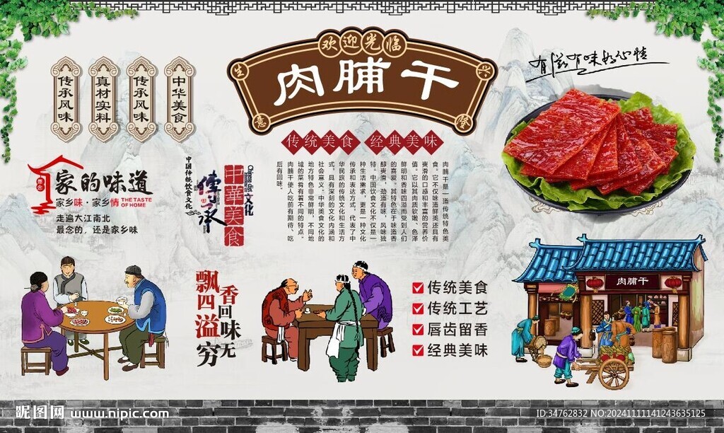 肉脯干