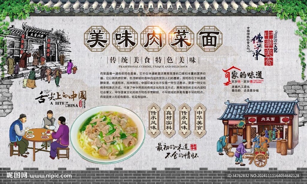肉菜面
