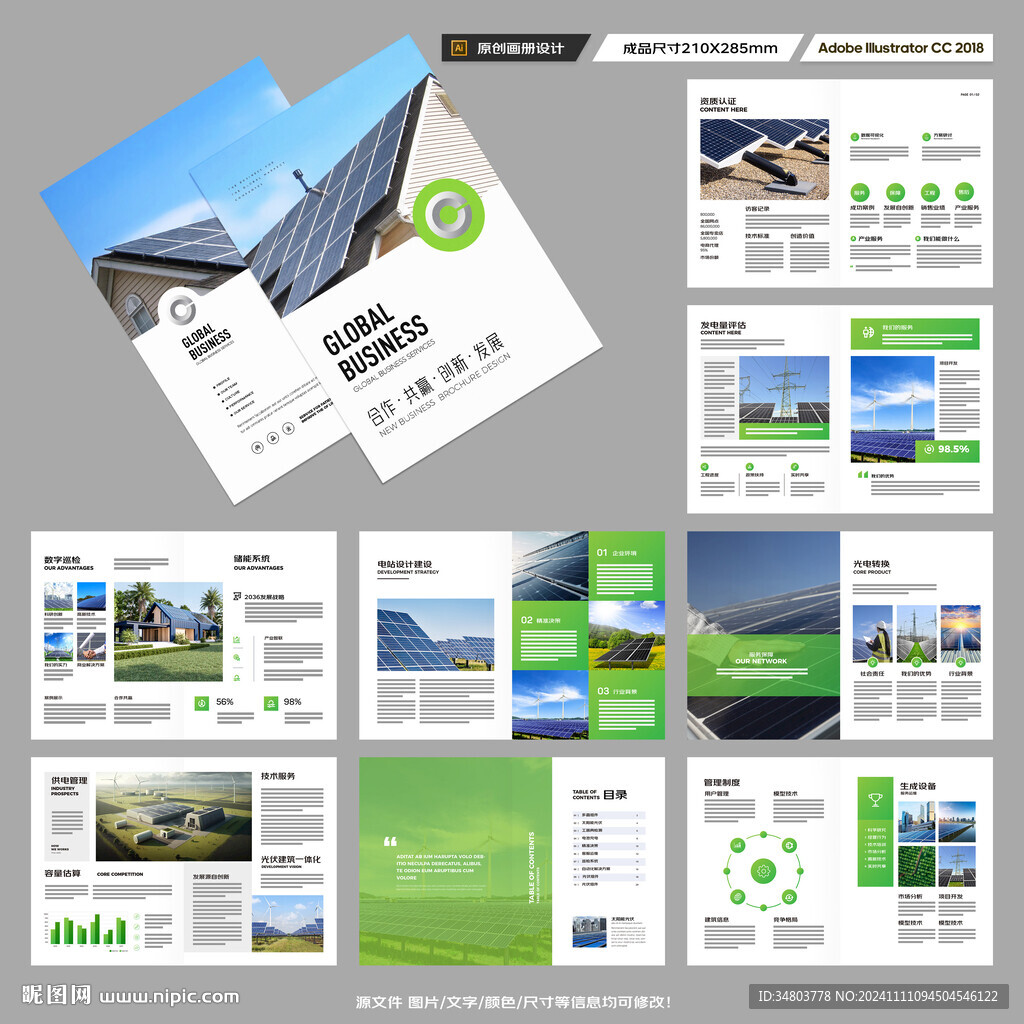 新能源宣传册