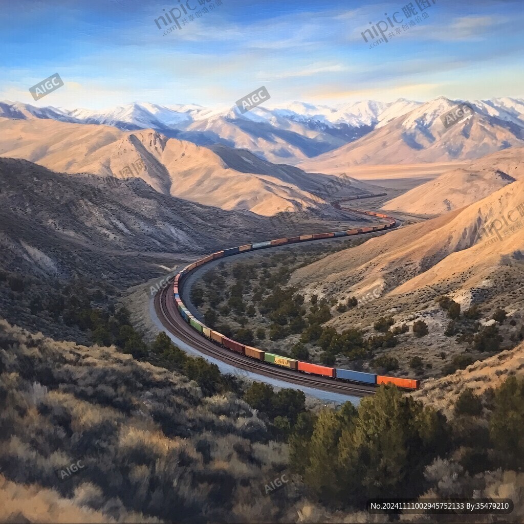 火车通过昆仑山