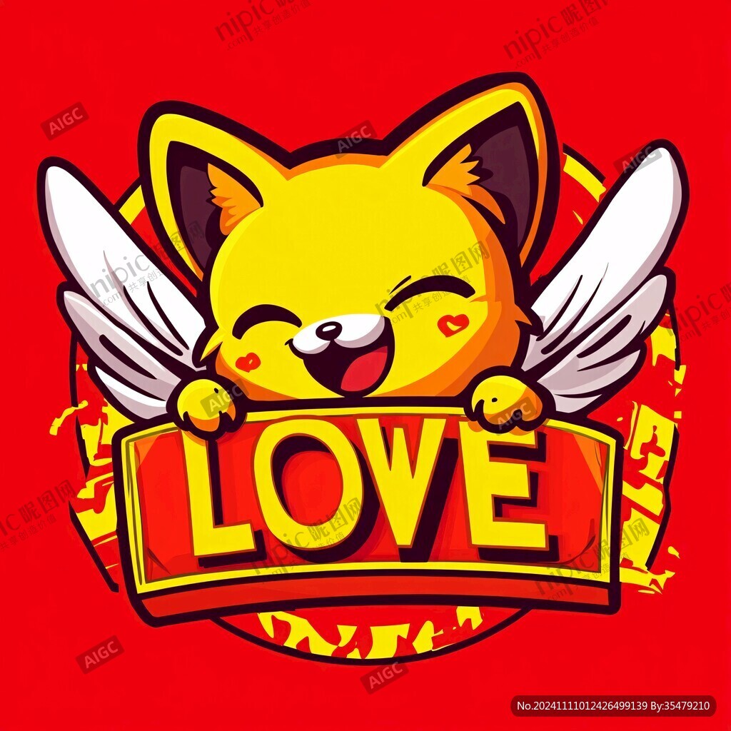 狐狸卡通logo