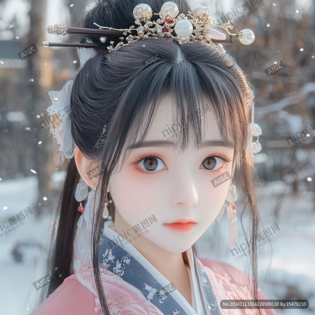 汉服女孩头像