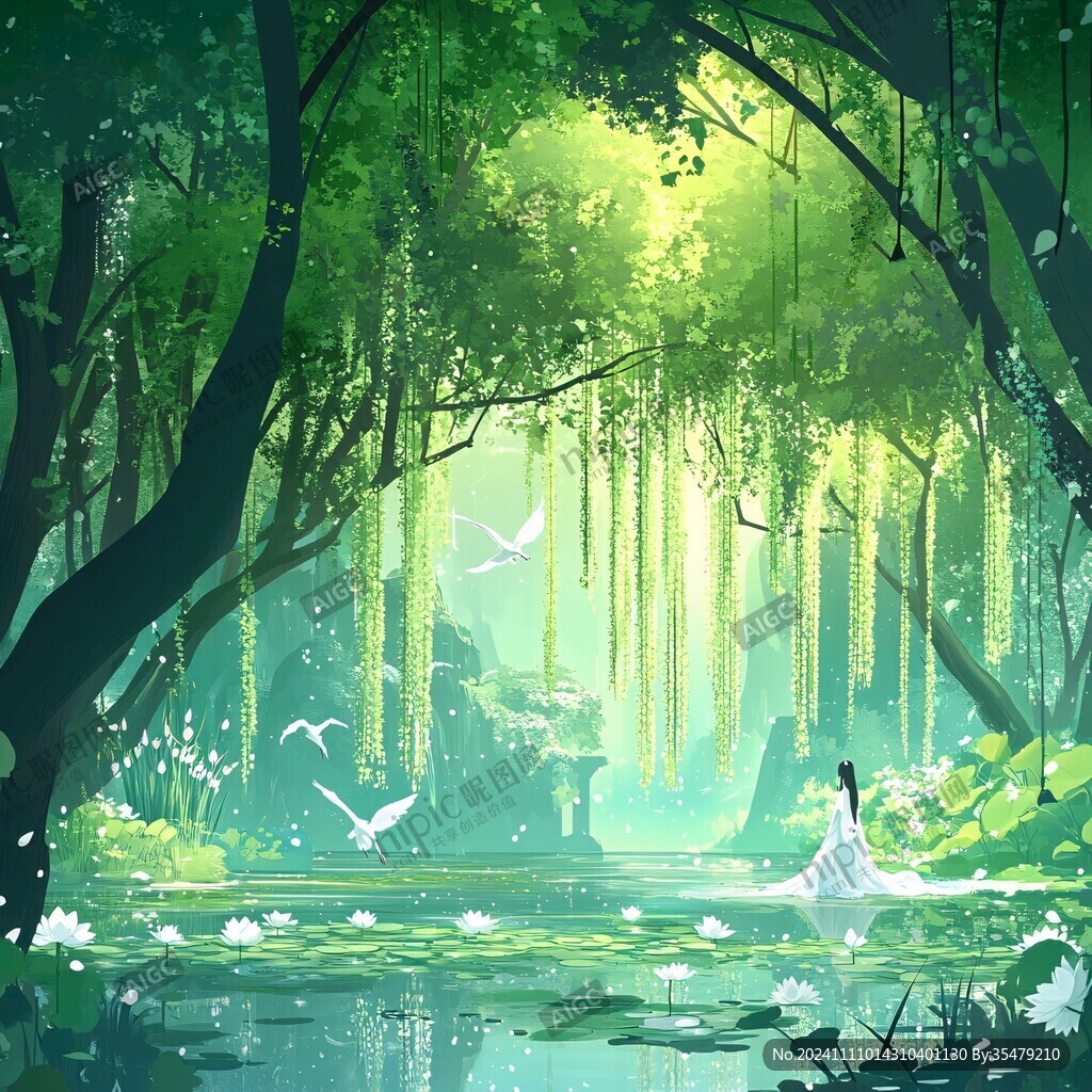 森系场景童话森林