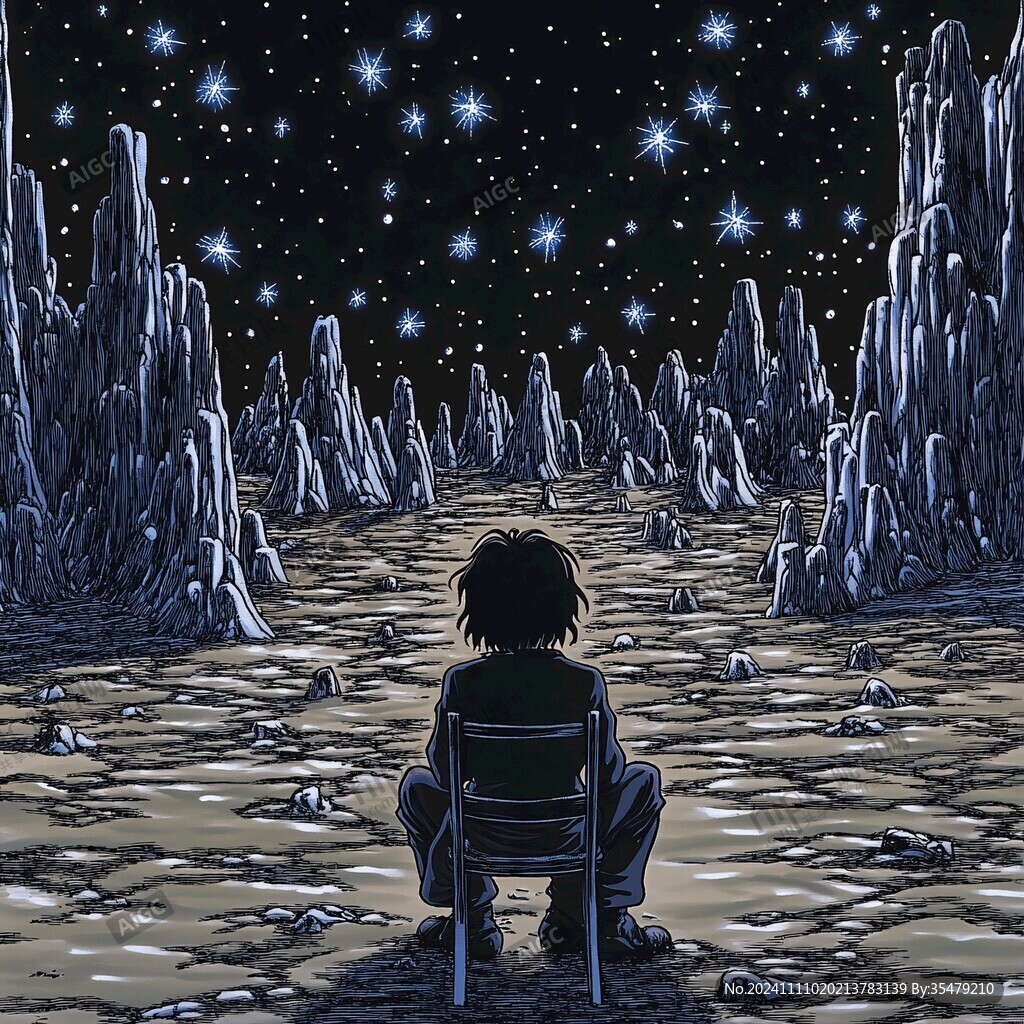 星空下的少年