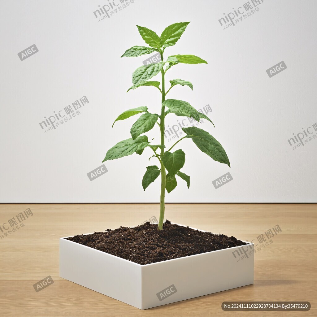 土里的辣椒树