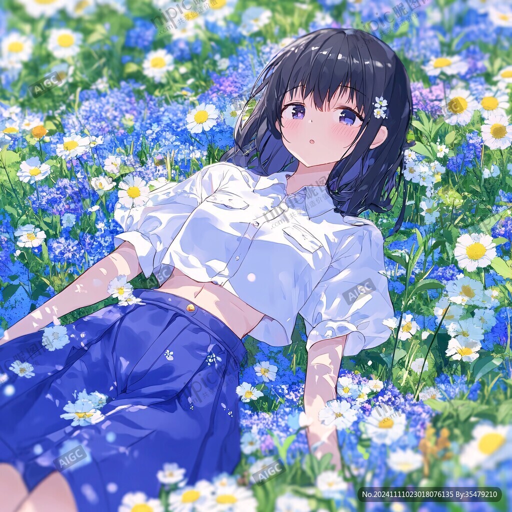 日系少女插画