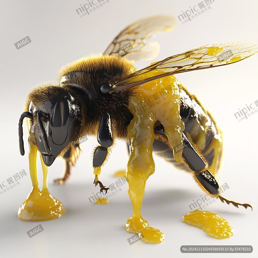 3d蜜蜂