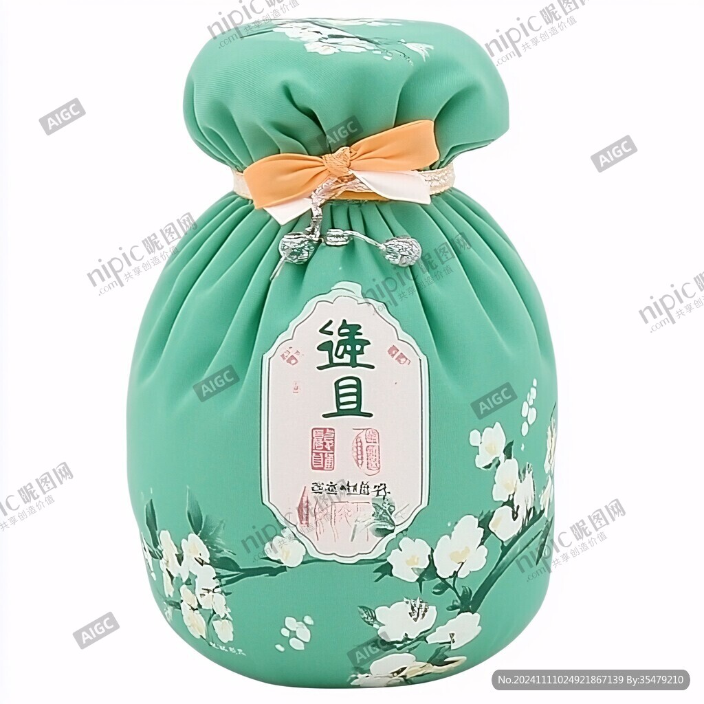 青梅酒包装配图