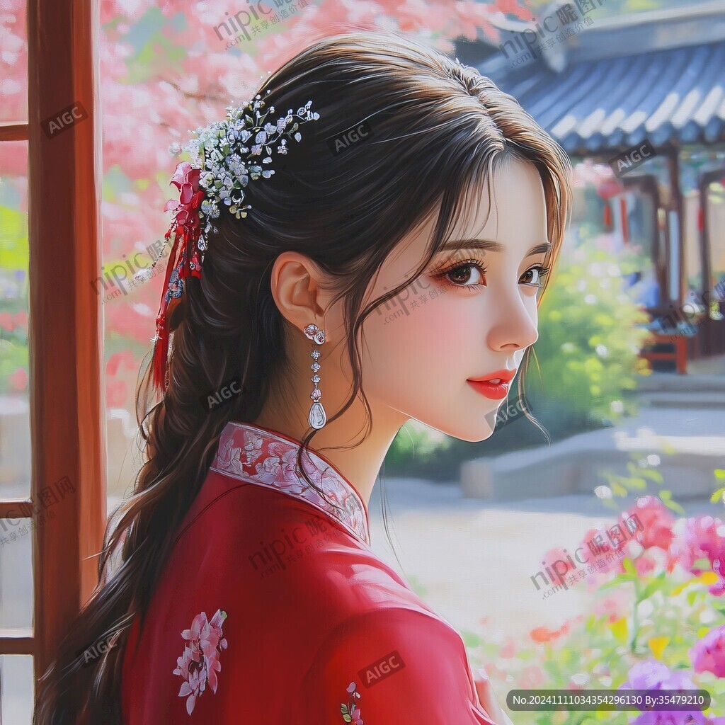 板绘人像