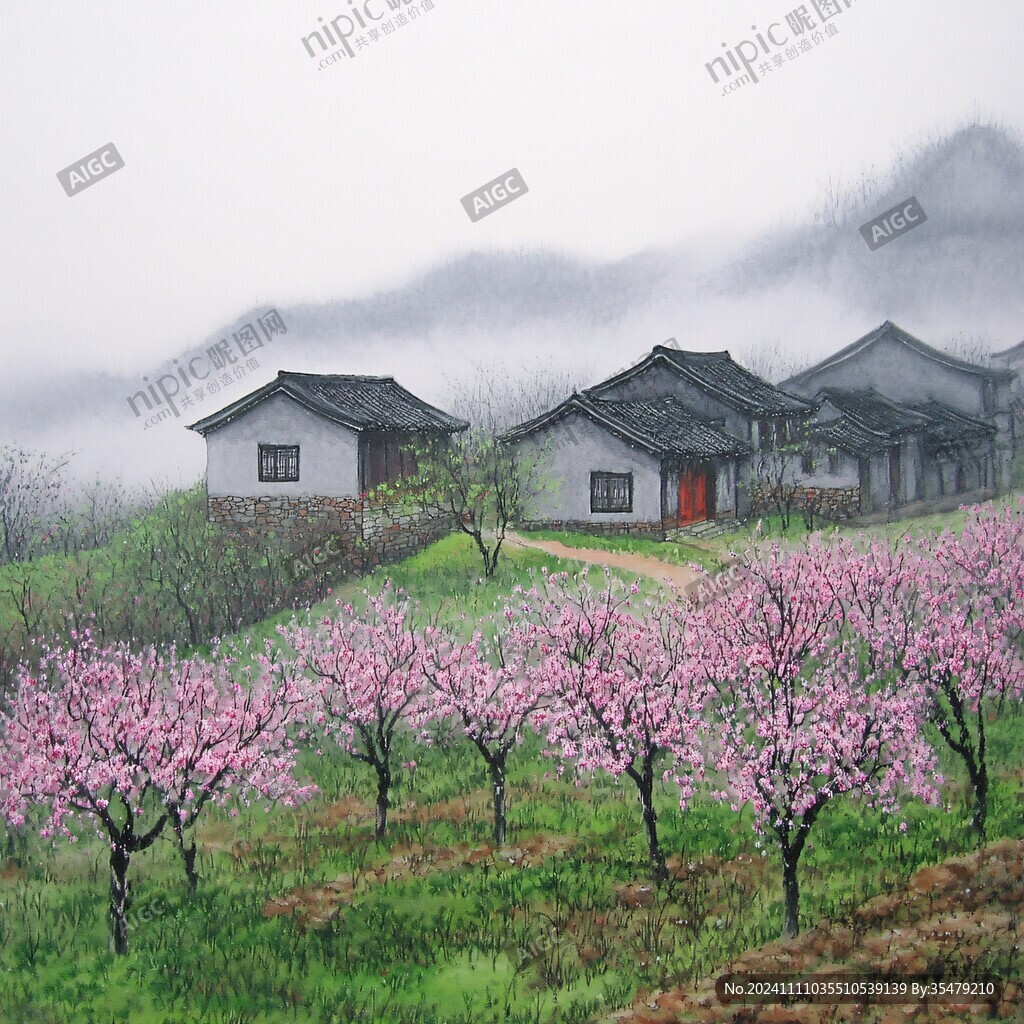 烟雨桃花园