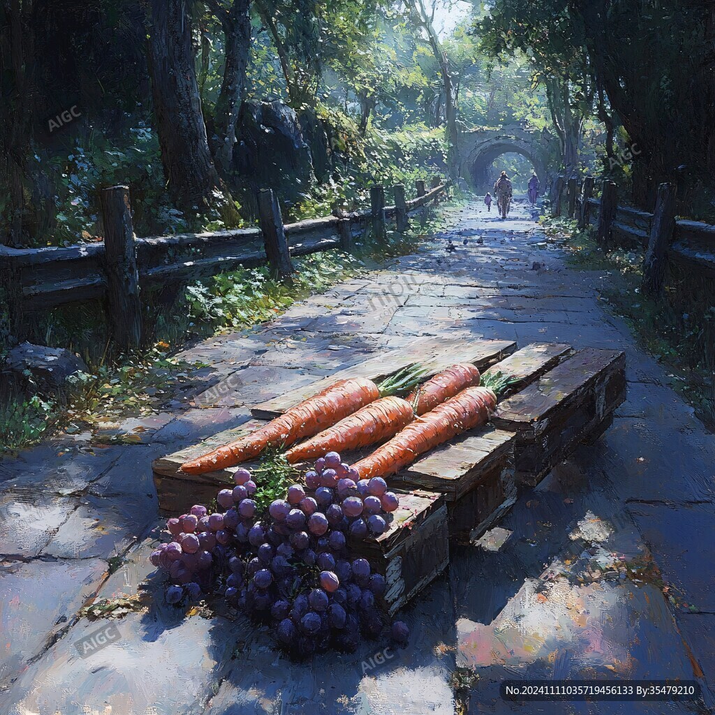 丰收场景素材