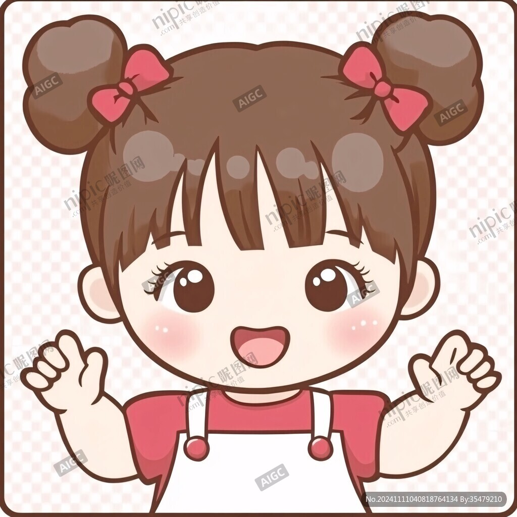 萌宝卡通女孩