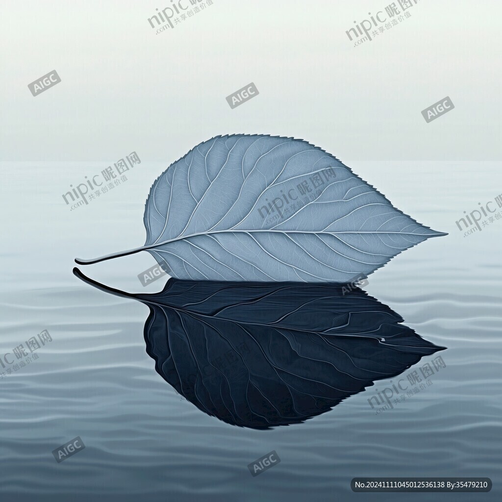 一片叶子唯美