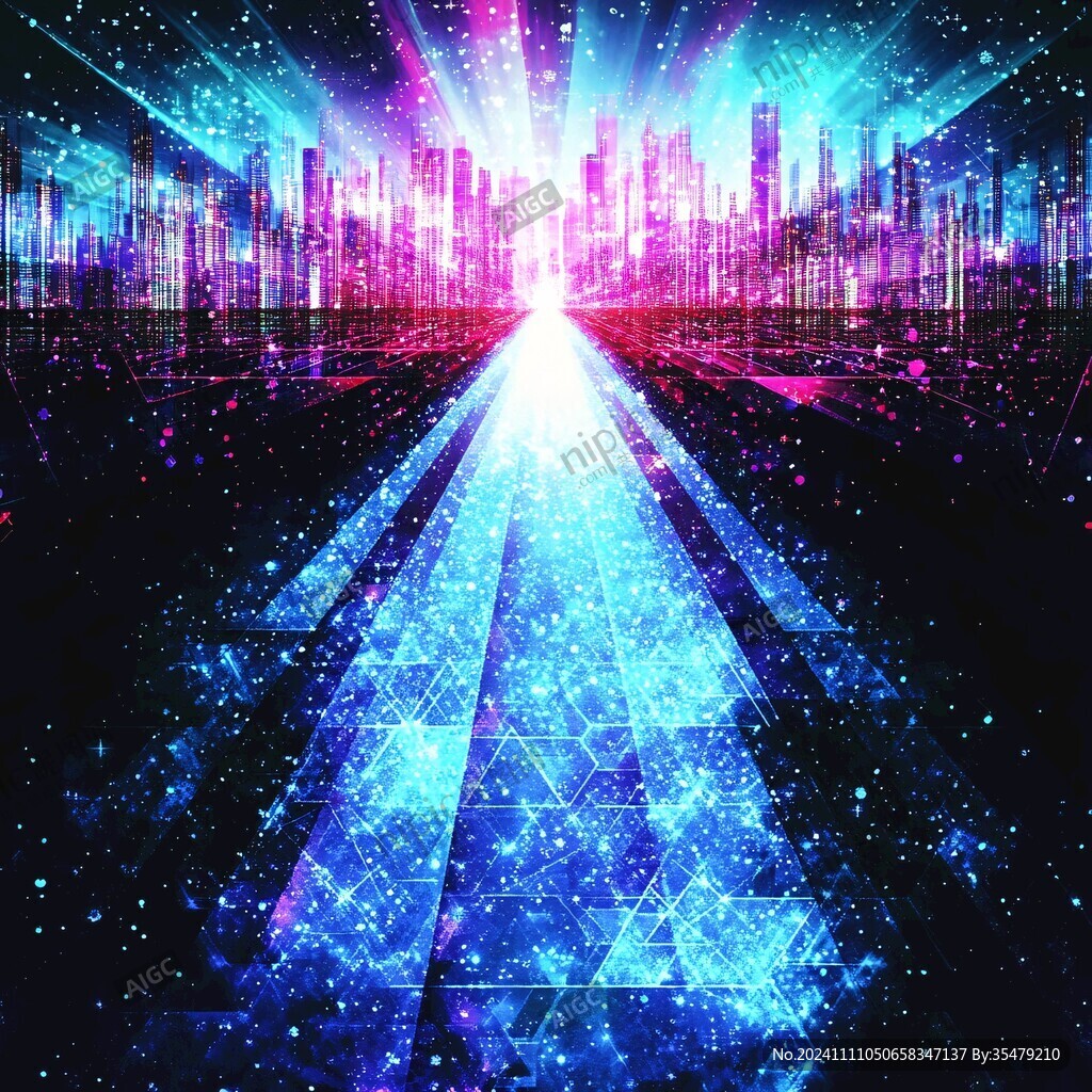 抽象的数字生成