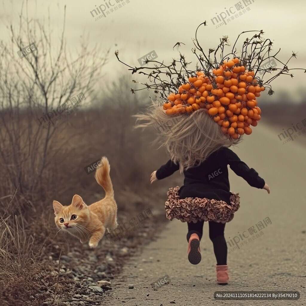 稻草人写真