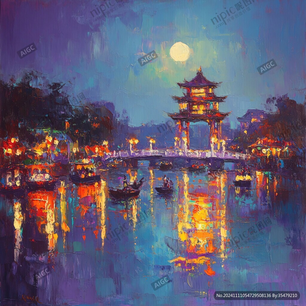 江南油画