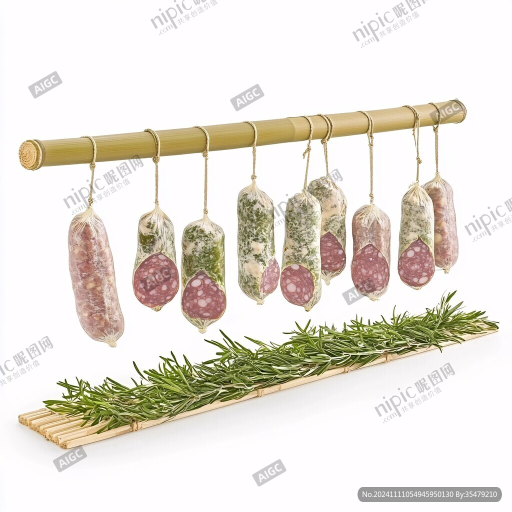 挂着的腊肠