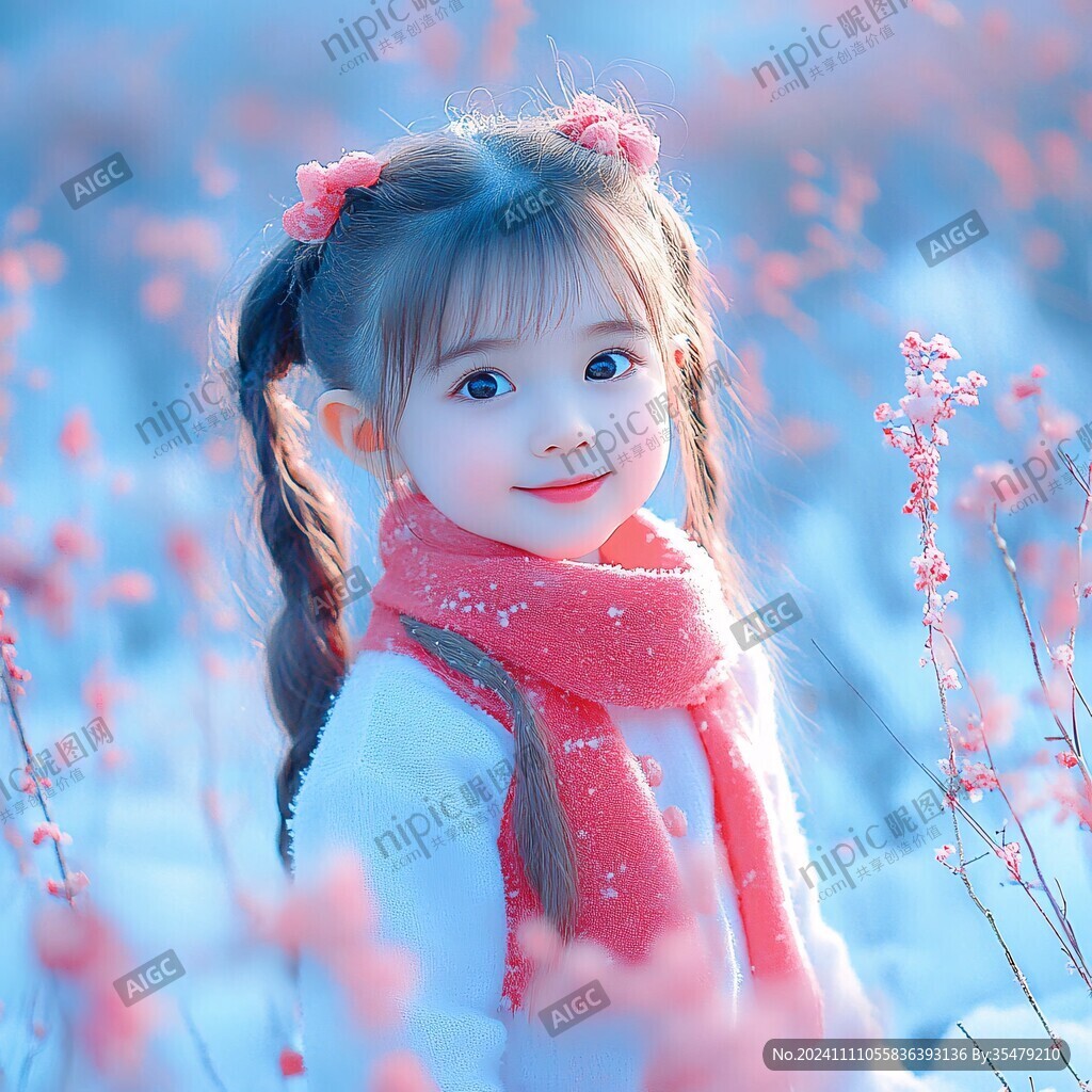 唯美小女孩
