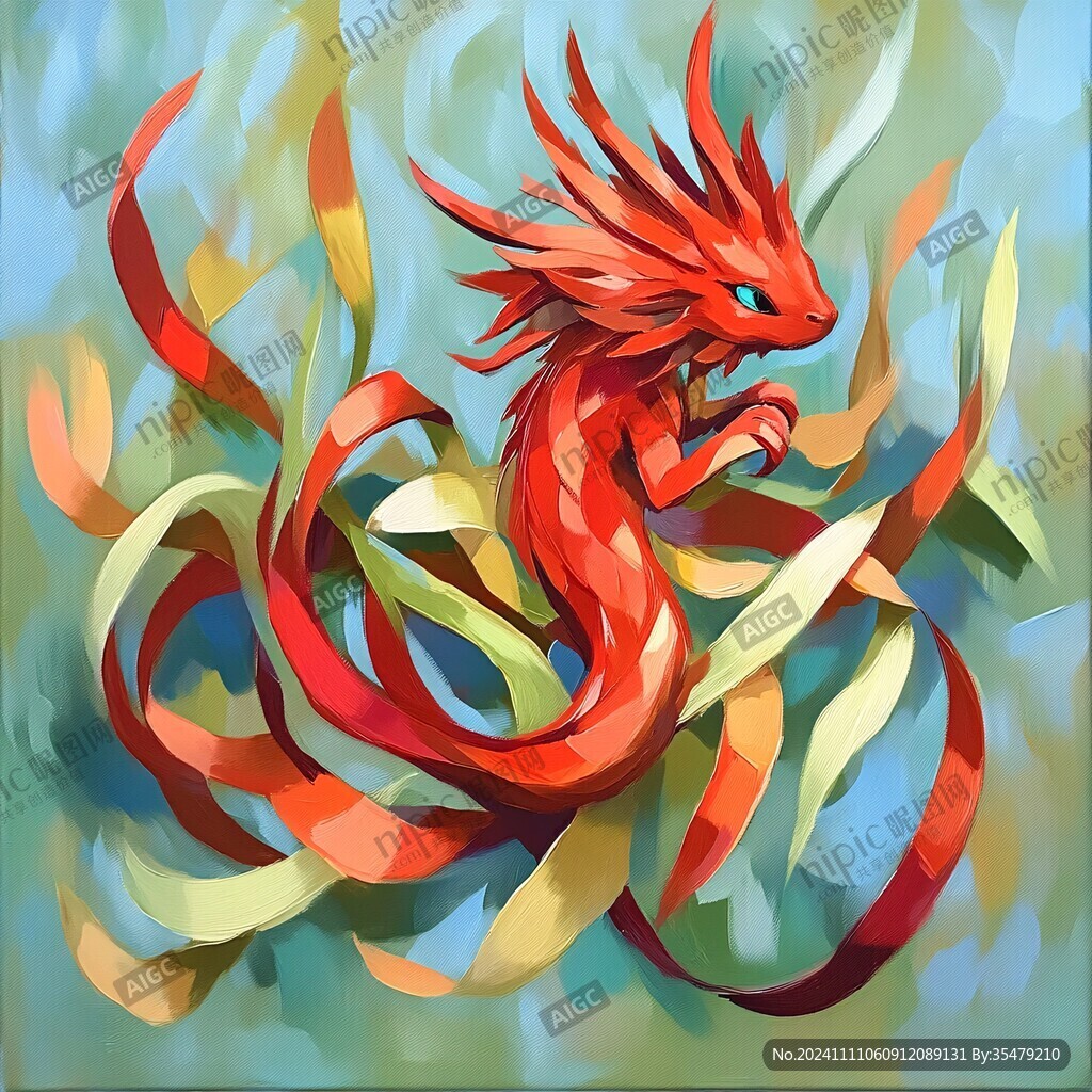 板绘龙
