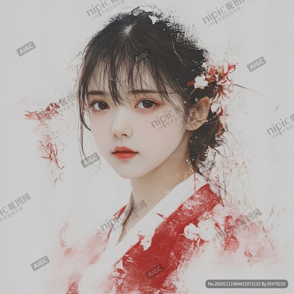 汉服女孩头像