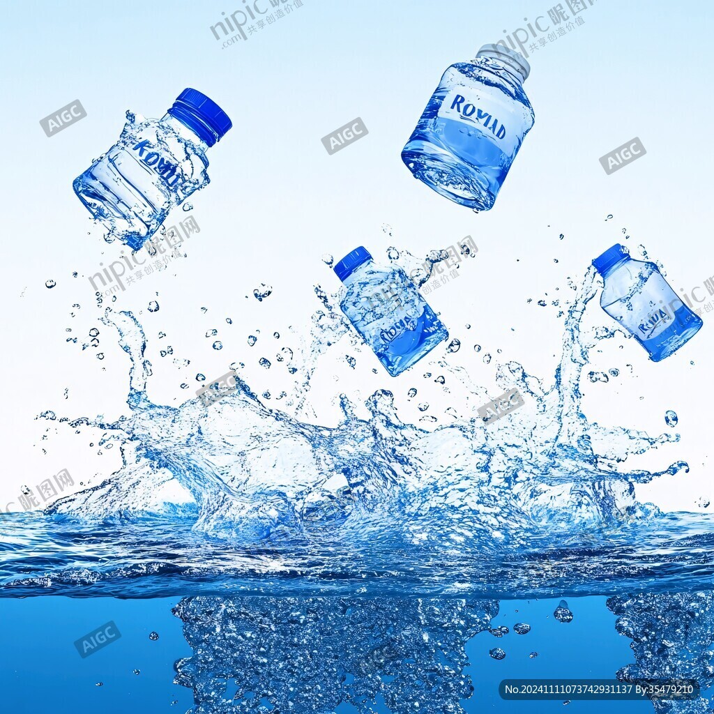 矿泉水素材
