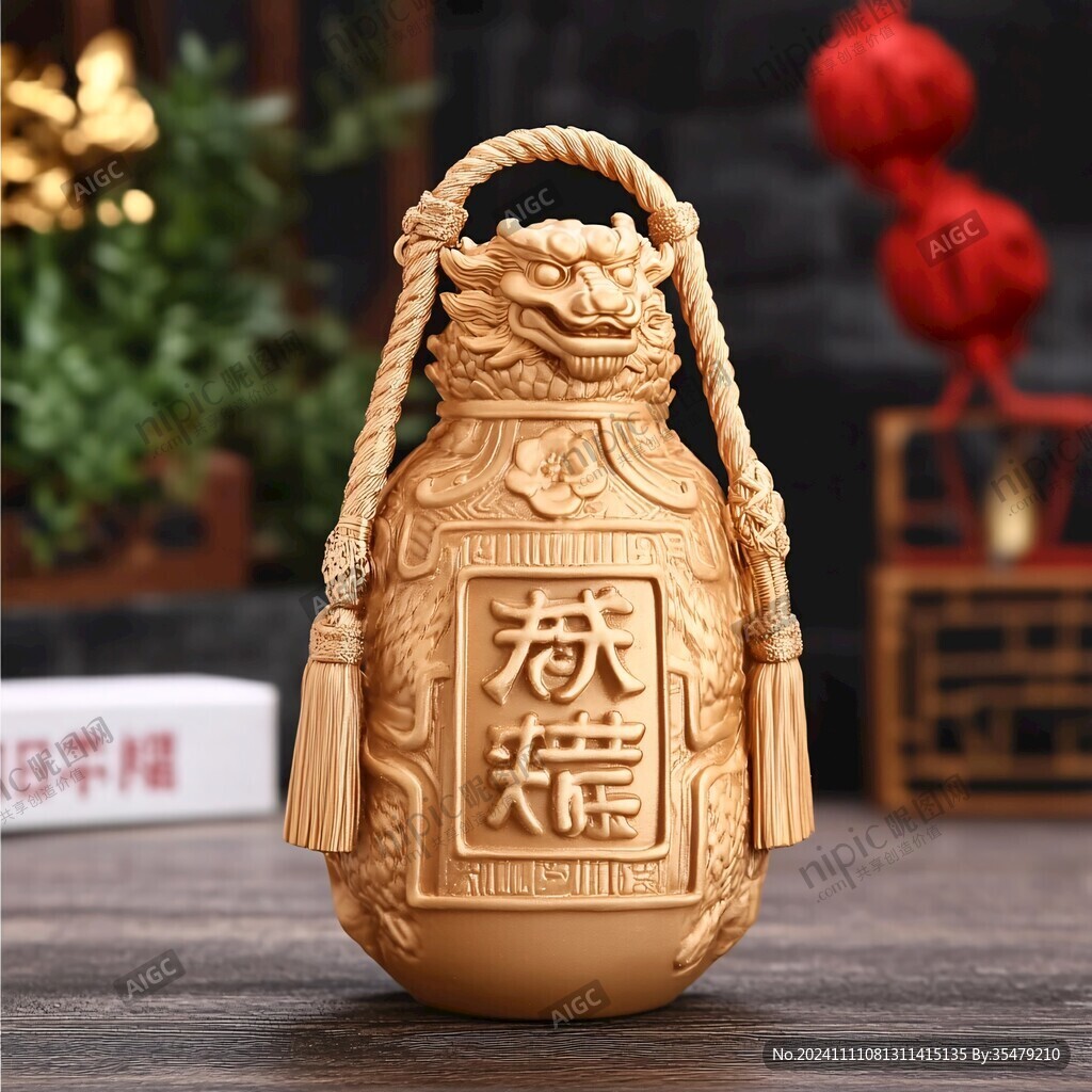 招财进宝储钱罐