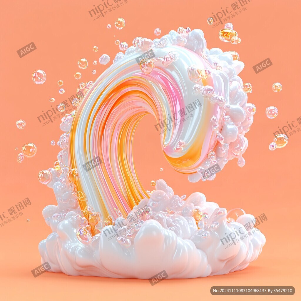 3d立体插画风格