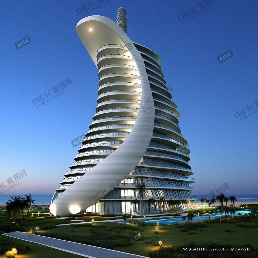 海螺型造型建筑