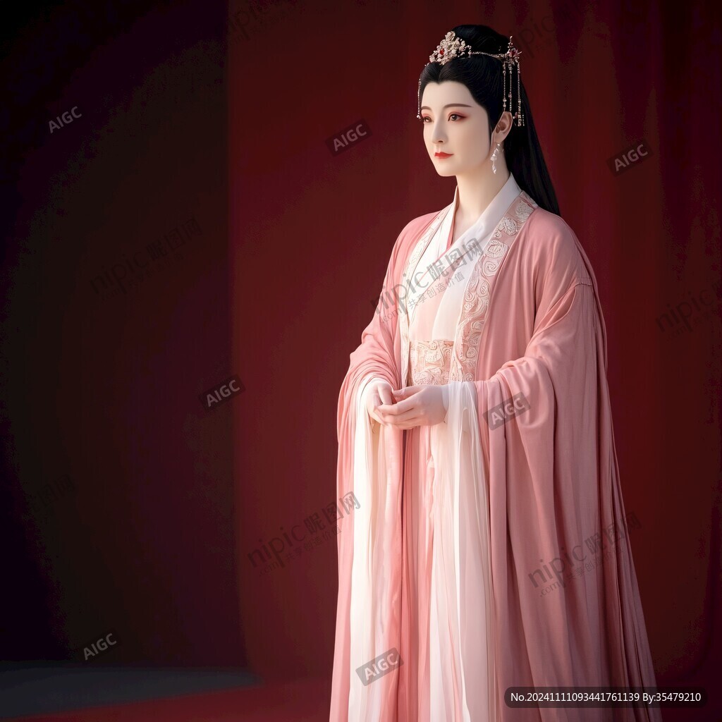 古装人物蜡像