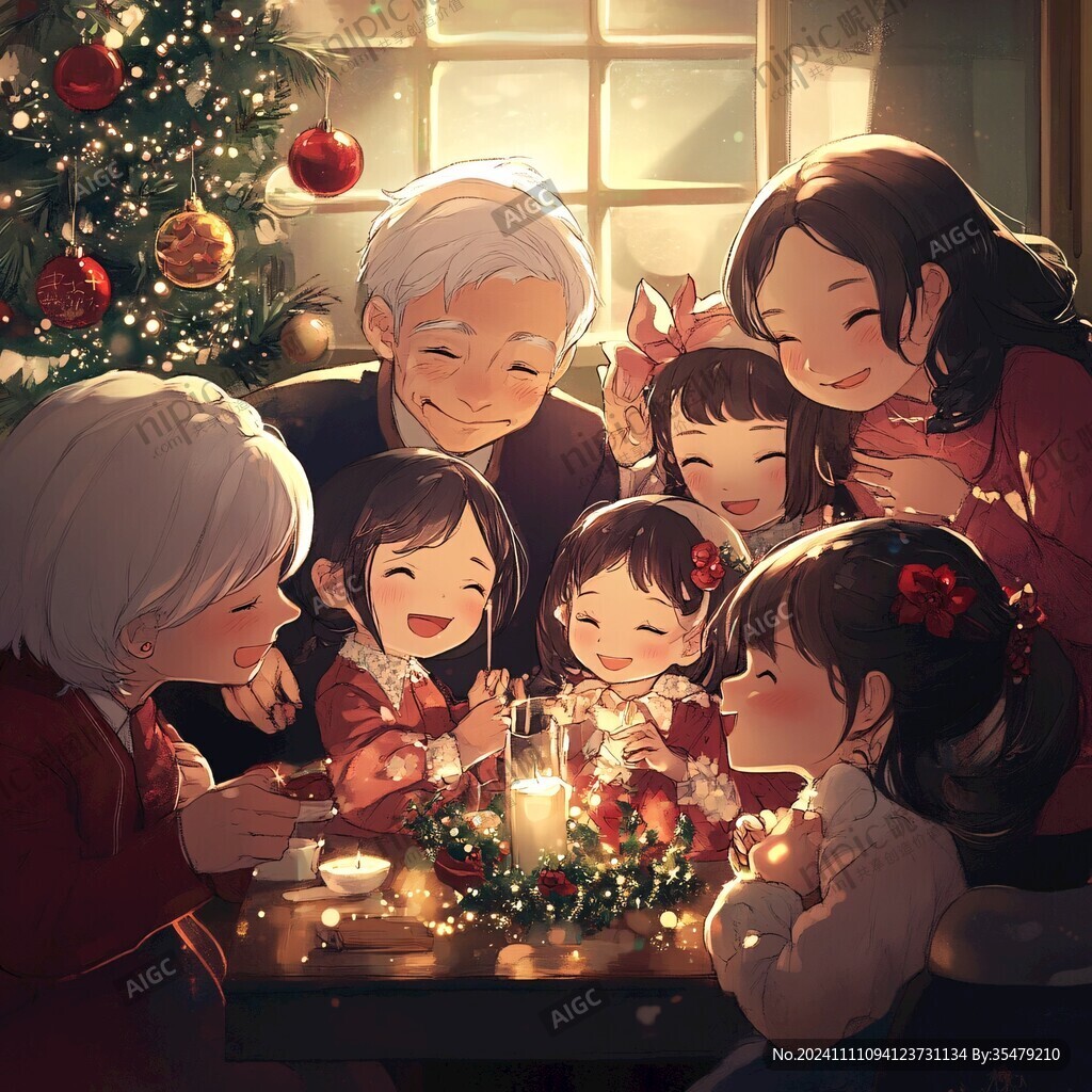 动漫全家福