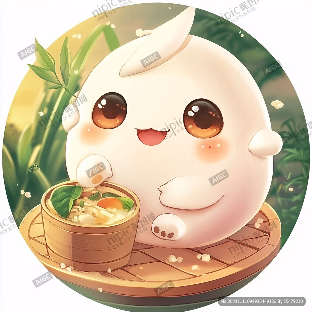 碗坨插画