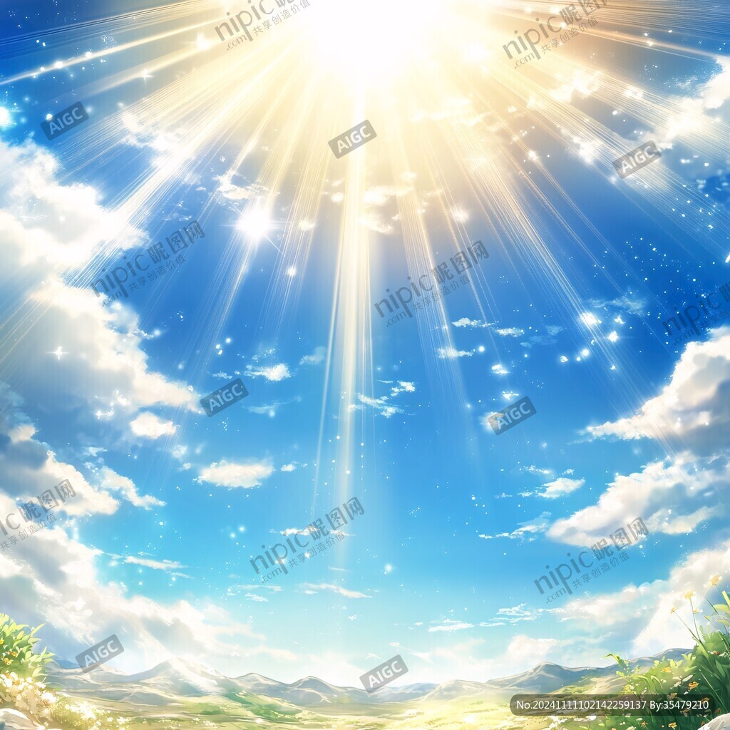 动漫天空素材