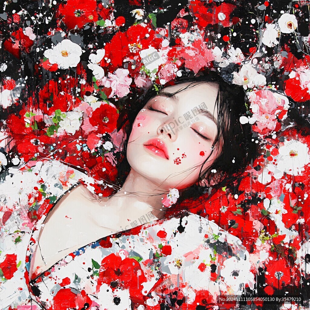 花中睡美人