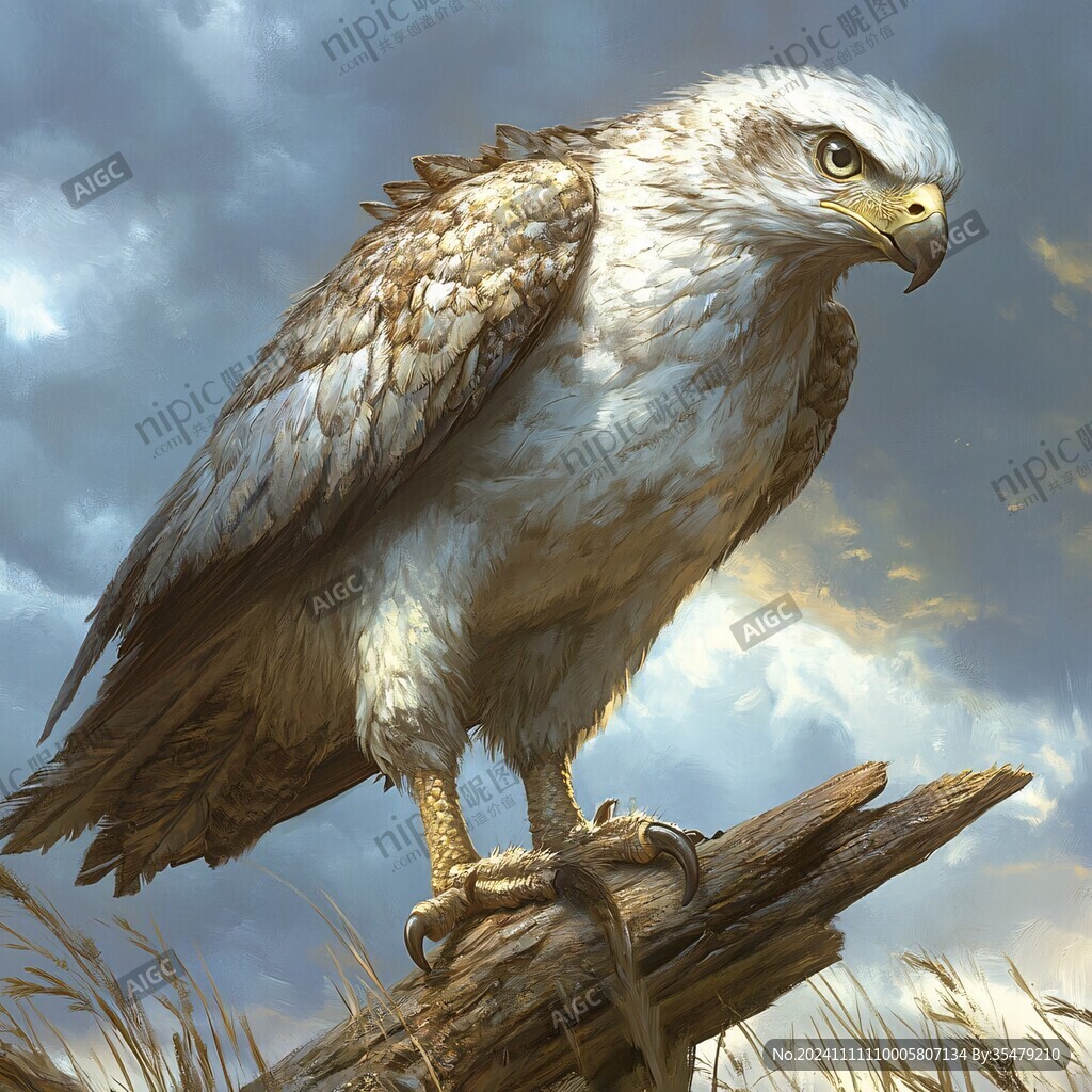 插画老鹰